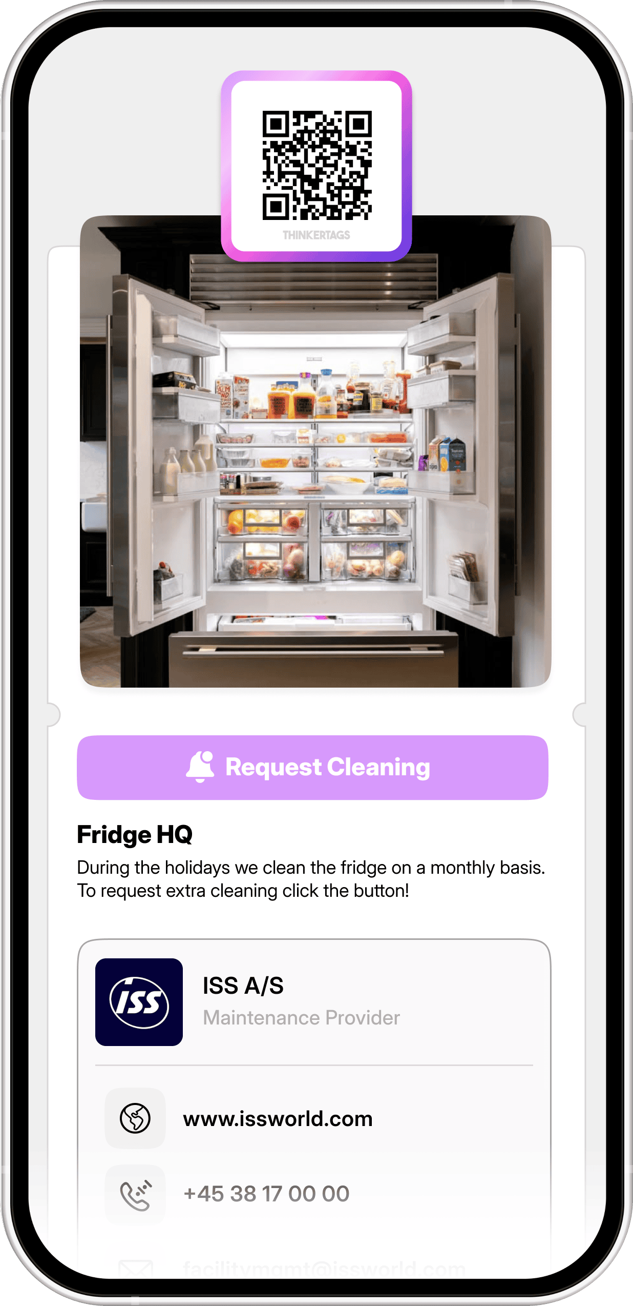 QR-kod för allt du behöver. 3